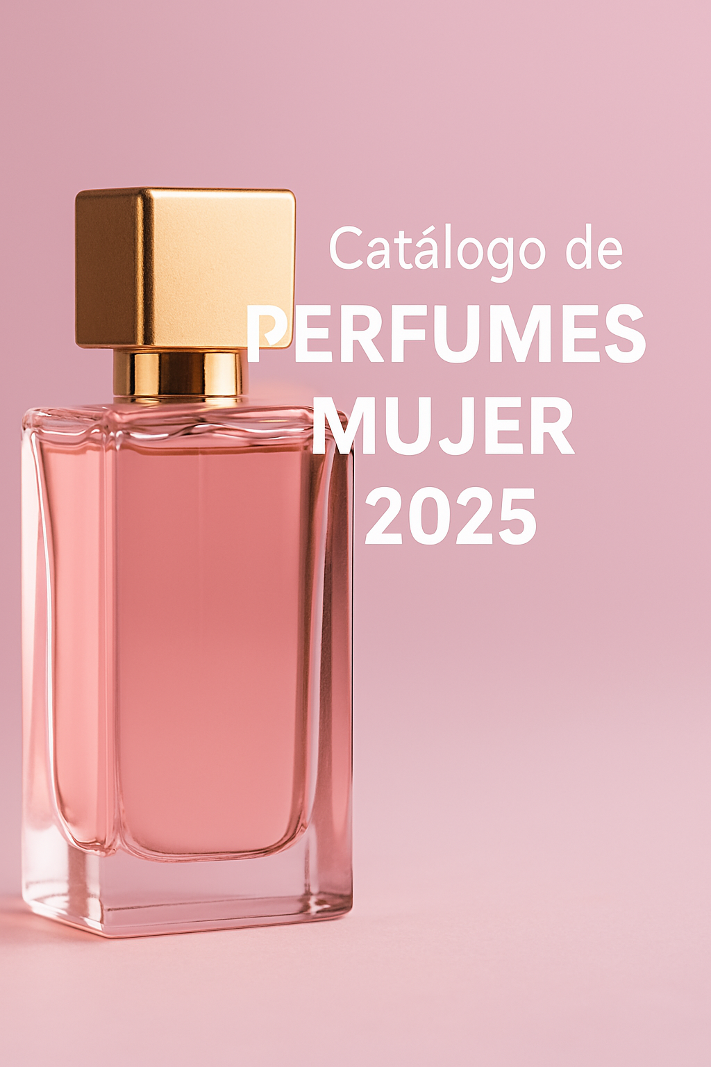 Portada de Catálogo de Perfumes Mujer 2025
